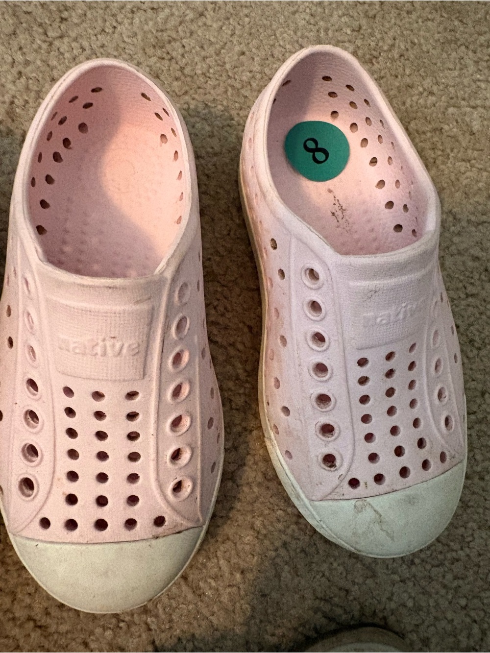 Size 8 Toddler Shoes - Native, Keen, Stride Rite - Picture 3 of 5